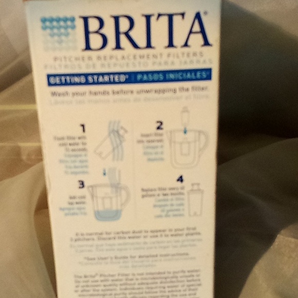 3 Brita Pitcher Replacement Water FiltersNew and Improved (3 Filters/ 1 Box) - Picture 7 of 11